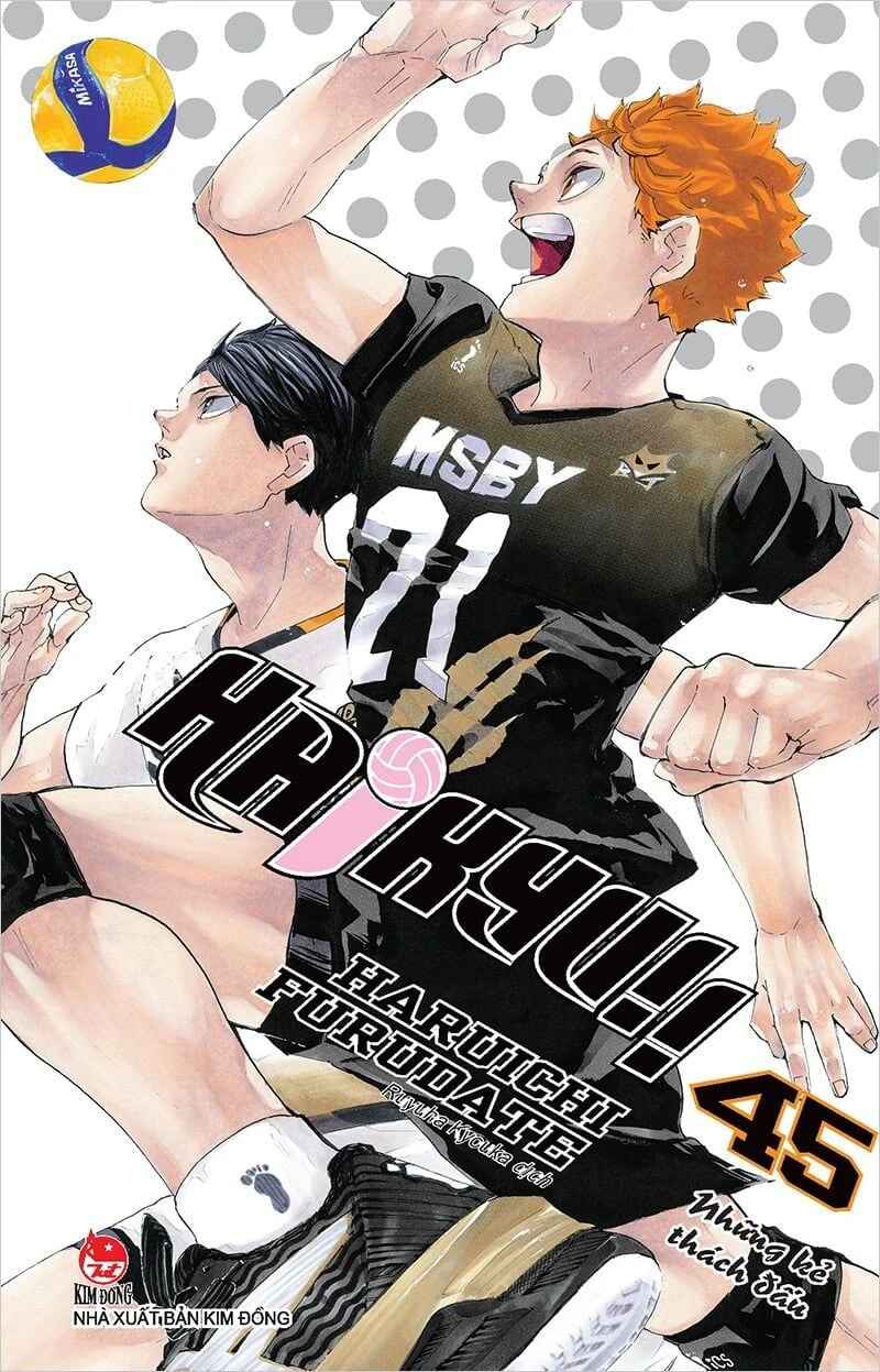 Haikyu!! - Tập 45 - Những kẻ thách đấu (Tái bản 2024) - 